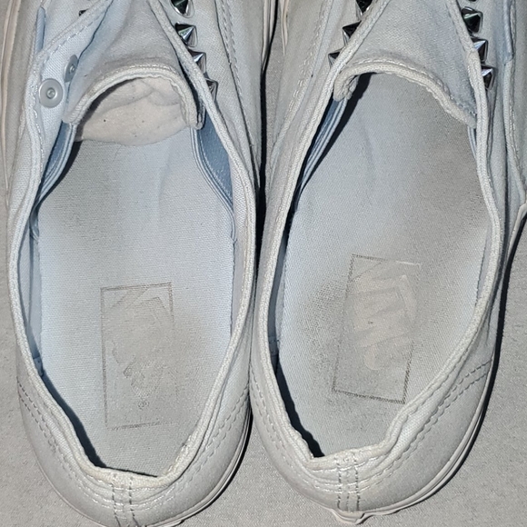 Blue Studded Vans - Picture 6 of 6